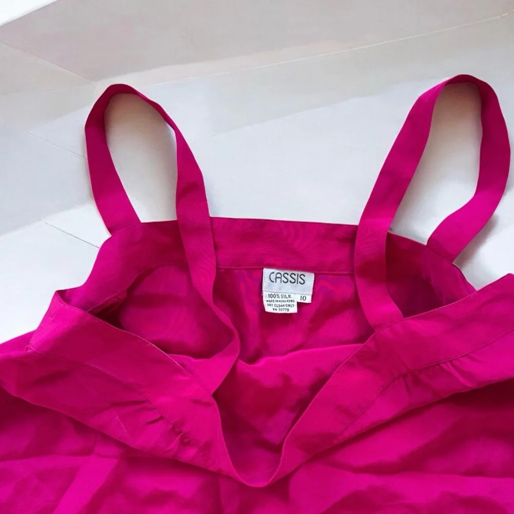 vintage silk tank - Picture 4 of 4